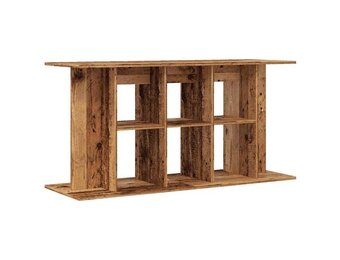 vidaXL Aquariumstandaard 120x40x60 cm bewerkt hout oud houtkleurig