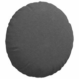 vidaXL Zitkussens 2 pcs Donkergrijs Ø 60 cm Katoen Stof