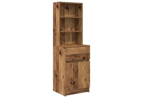 vidaXL Nachtkastje 39x35x125cm Bewerkt Hout - 34% Korting!