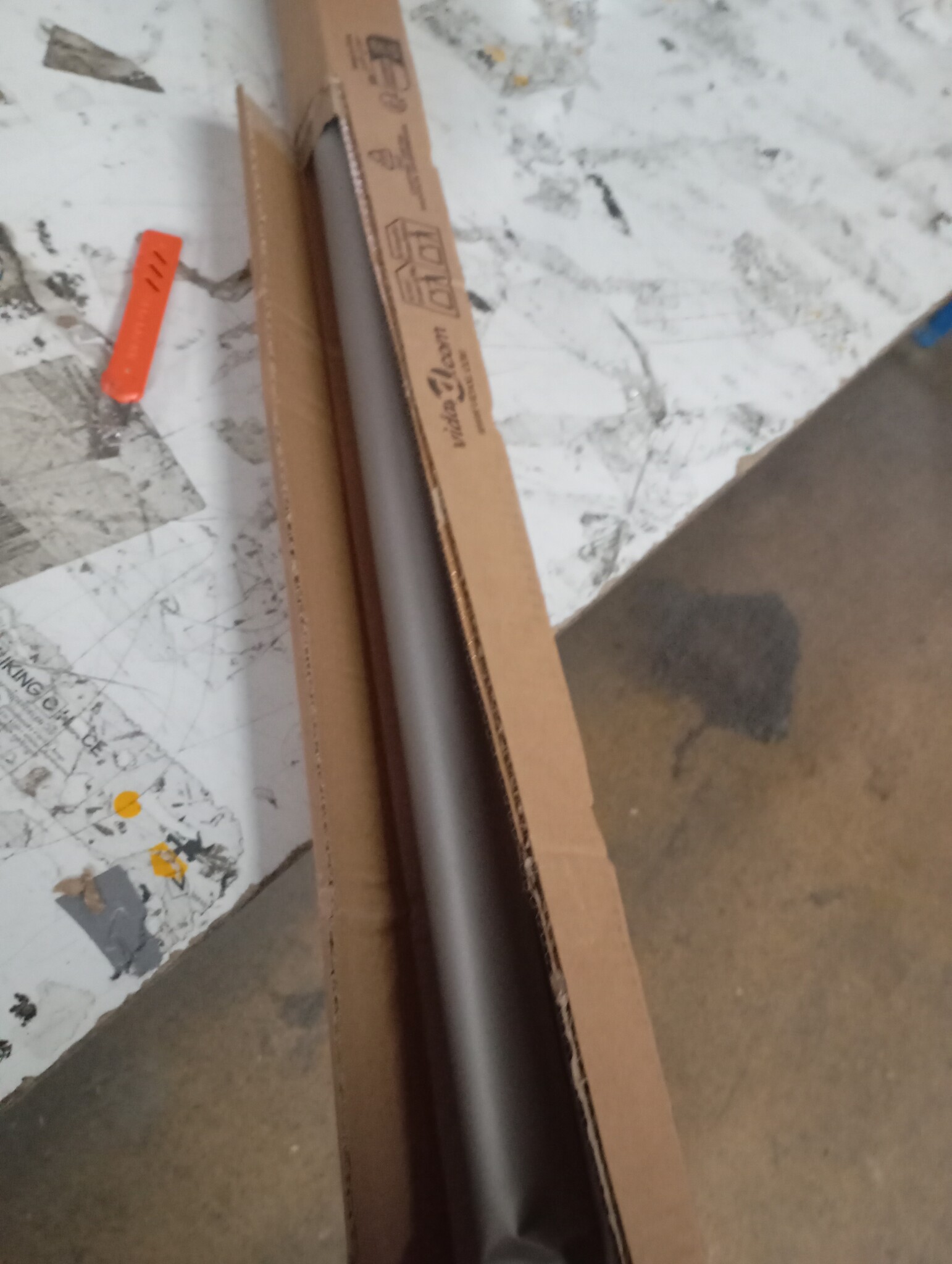 Verduisterend Rolgordijn Gebroken Wit - 145x150cm - 83% Korting