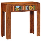 vidaXL Wandtafel 80x35x75 cm massief acaciahout