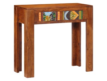 vidaXL Wandtafel 80x35x75 cm massief acaciahout