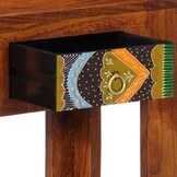 vidaXL Wandtafel 80x35x75 cm massief acaciahout