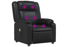 vidaXL Massagestoel Zwart - 35% Korting