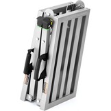 VEVOR werkplatform van legere staal, inklapbaar, 500-740 mm hoog, 180 kg draagkracht, afmetingen 1040 x 375 x 500 mm