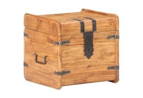 vidaXL Houten Kist 40x40x40 cm - Massief Acaciahout (35% Korting)