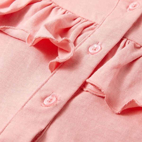 Kindershirt Middelroze - Maat 116 (5-6 jaar)