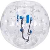 VEVOR Opblaasbare bumperbal, schokbestendige speelbal, 1 stuk, 1,2 m x 1,03 m, transparante opblaasbare bal, bubbelbal van pvc voor outdoor-activiteiten, opblaasbare bumperbal