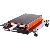 VEVOR Motorfietslift, 0,5 ton belastbaar, 120-390 mm motorhefbrug, montagebok, motorfiets, verstelbare motorlift, motorstandaard, garage en buitenruimtes