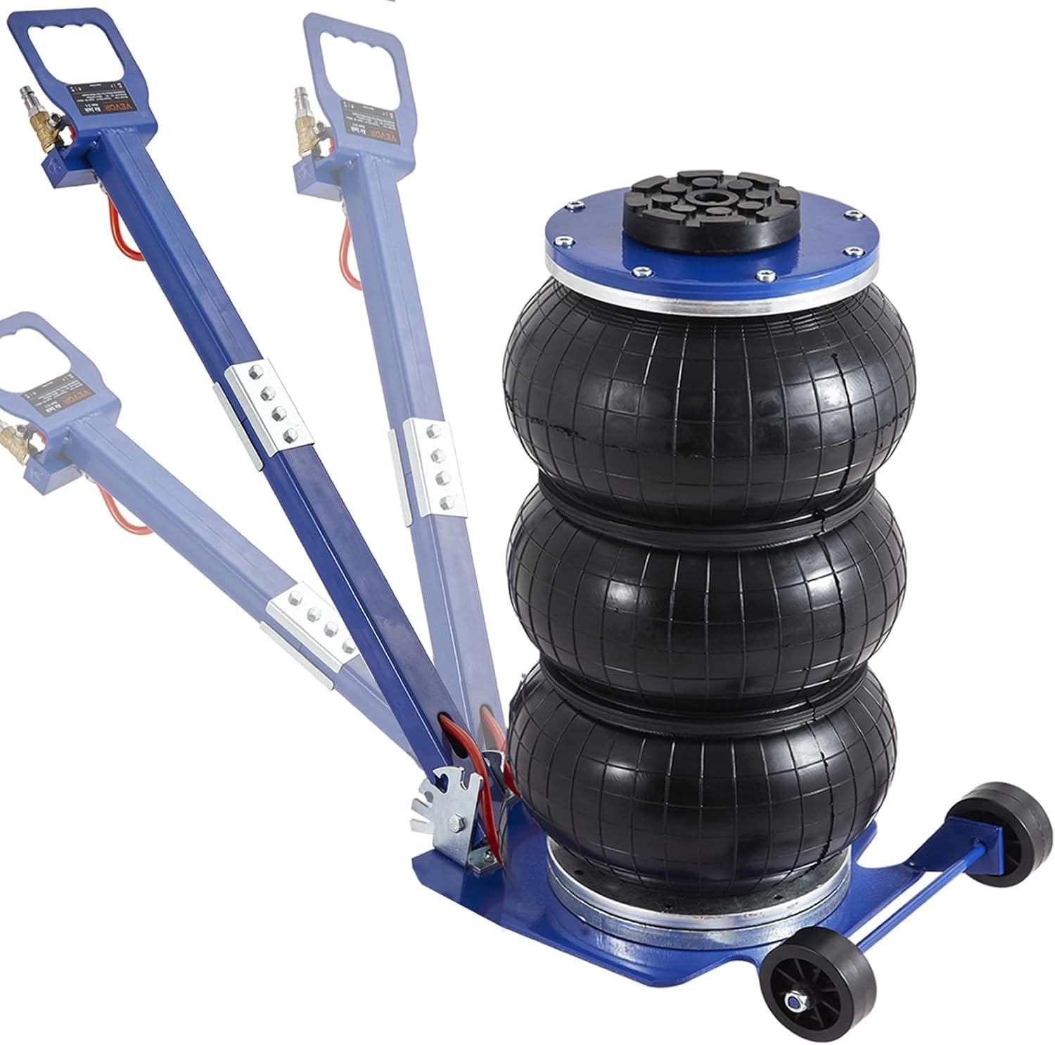 VEVOR Air Jack 3 Ton / 6600 lbs Pneumatische Krik met 6 Stalen Pijpen, tot 45 cm hefhoogte