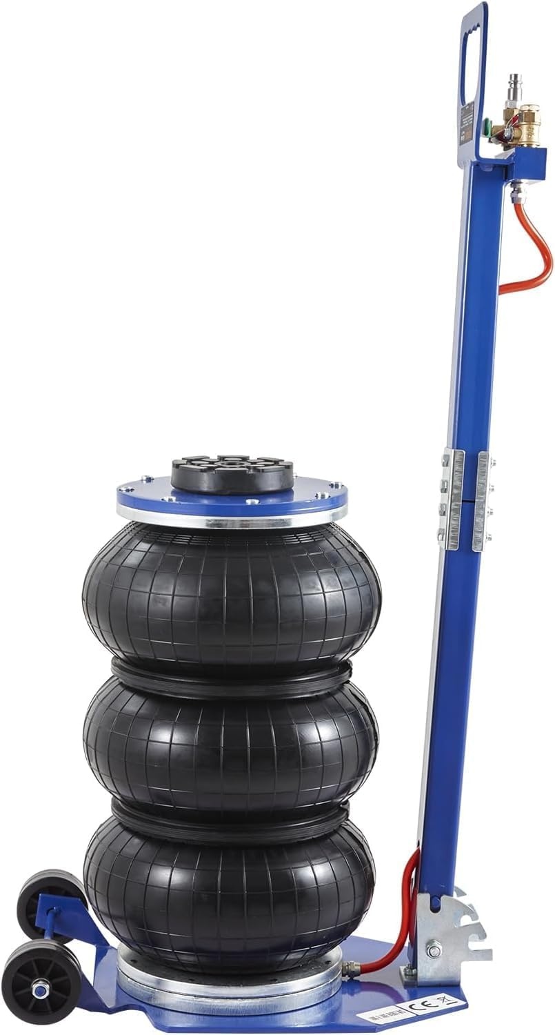 VEVOR Air Jack 3 Ton / 6600 lbs Pneumatische Krik met 6 Stalen Pijpen, tot 45 cm hefhoogte