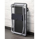 Meister Platformwagen - inklapbaar - tot 300 kg draagkracht - parkeerrem/transporthulp met zwenkwielen/pakketwagen met anti-slip coating/klapwagen van staal / 8985540