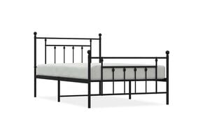 VidaXL Zwart Metalen Bedframe 100x200 cm - 54% Korting