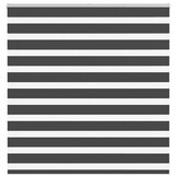vidaXL Zebra rolgordijn 150x100 cm stofbreedte 145,9 cm zwart