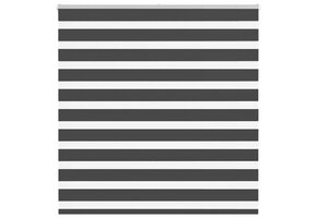 VidaXL Zebra Rolgordijn Zwart - 29% Korting
