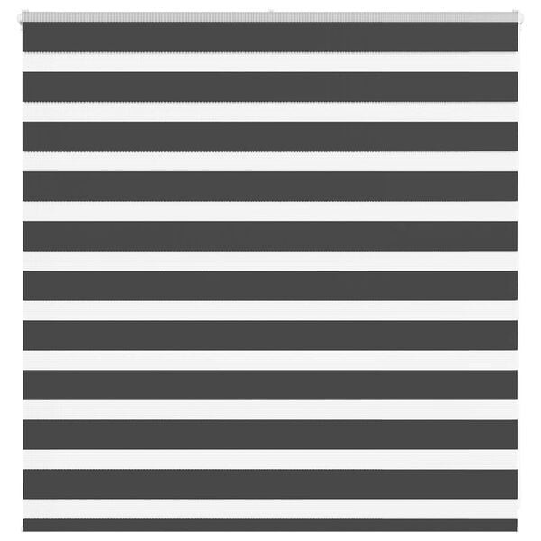 vidaXL Zebra rolgordijn 150x100 cm stofbreedte 145,9 cm zwart