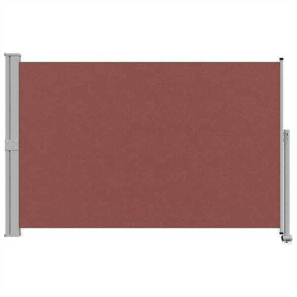 vidaXL Tuinscherm uittrekbaar 160x300 cm bruin