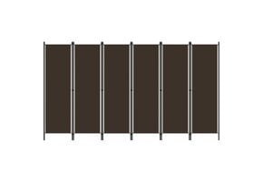 vidaXL Kamerscherm 300x180 cm Bruin - 34% Korting