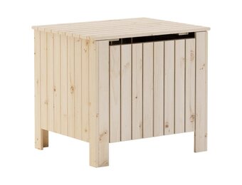vidaXL Opbergbox met deksel RANA 60x49x54 cm massief grenenhout