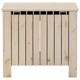 vidaXL Opbergbox met deksel RANA 60x49x54 cm massief grenenhout