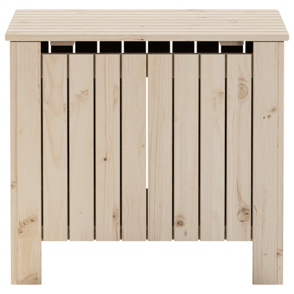 vidaXL Opbergbox met deksel RANA 60x49x54 cm massief grenenhout