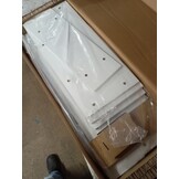vidaXL Receptiebalie Wit 100x40x104cm - 54% Korting!