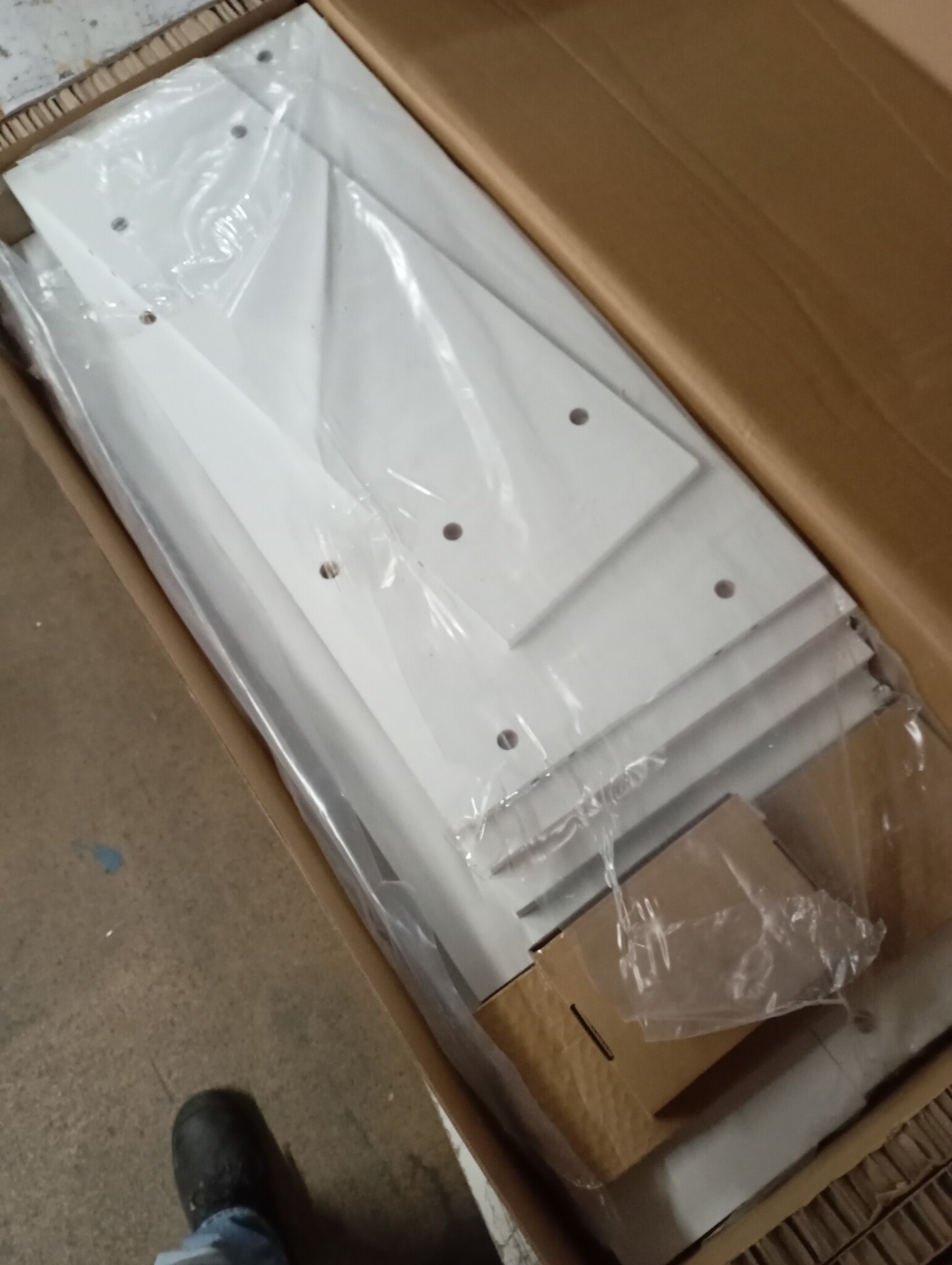 vidaXL Receptiebalie Wit 100x40x104cm - 54% Korting!