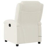 vidaXL Massagestoel Fluweel Crème - 35% Korting!