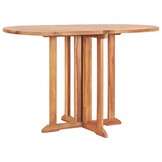 VidaXL Teakhouten Tuintafel Inklapbaar - 35% Korting