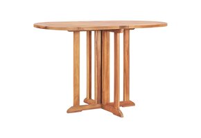 VidaXL Teakhouten Tuintafel Inklapbaar - 35% Korting