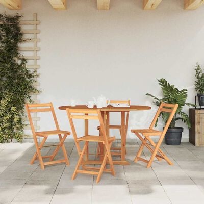 VidaXL Teakhouten Tuintafel Inklapbaar - 35% Korting