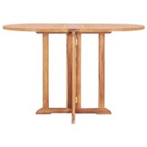 VidaXL Teakhouten Tuintafel Inklapbaar - 35% Korting