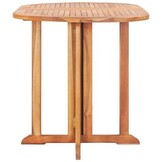 VidaXL Teakhouten Tuintafel Inklapbaar - 35% Korting