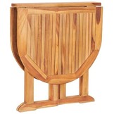 VidaXL Teakhouten Tuintafel Inklapbaar - 35% Korting