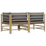 vidaXL Loungeset Bamboe met Korting: 35%