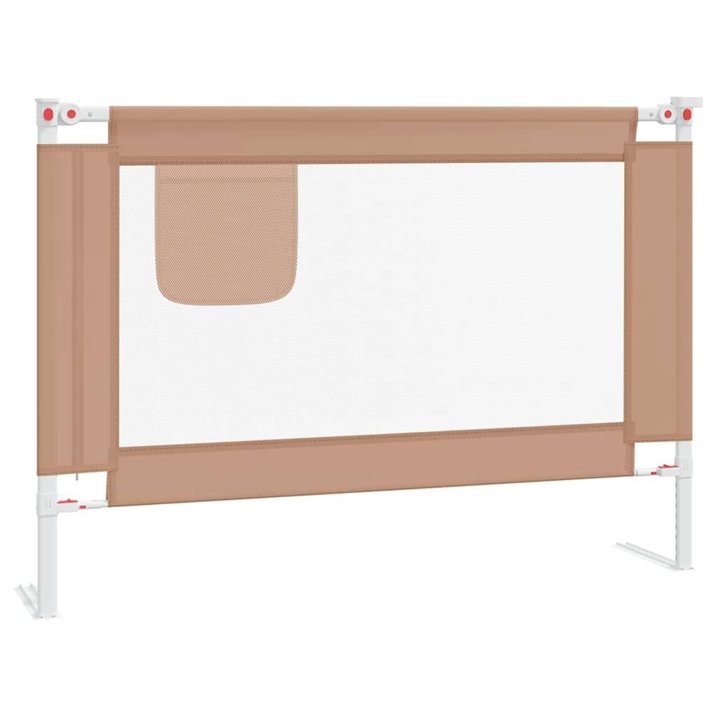 vidaXL Bedhekje Peuter 90x25cm Taupe - 34% Korting
