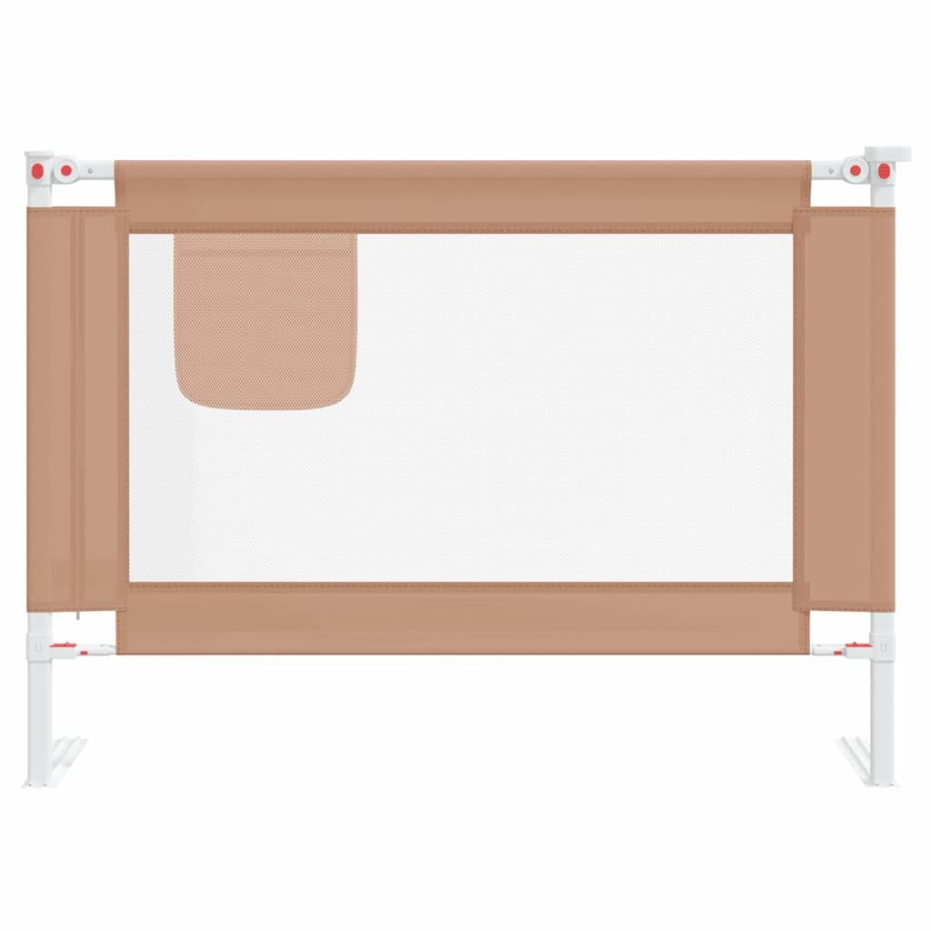 vidaXL Bedhekje Peuter 90x25cm Taupe - 34% Korting