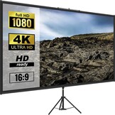 110" Projectiescherm met Statief | 4K HD | 33% Korting