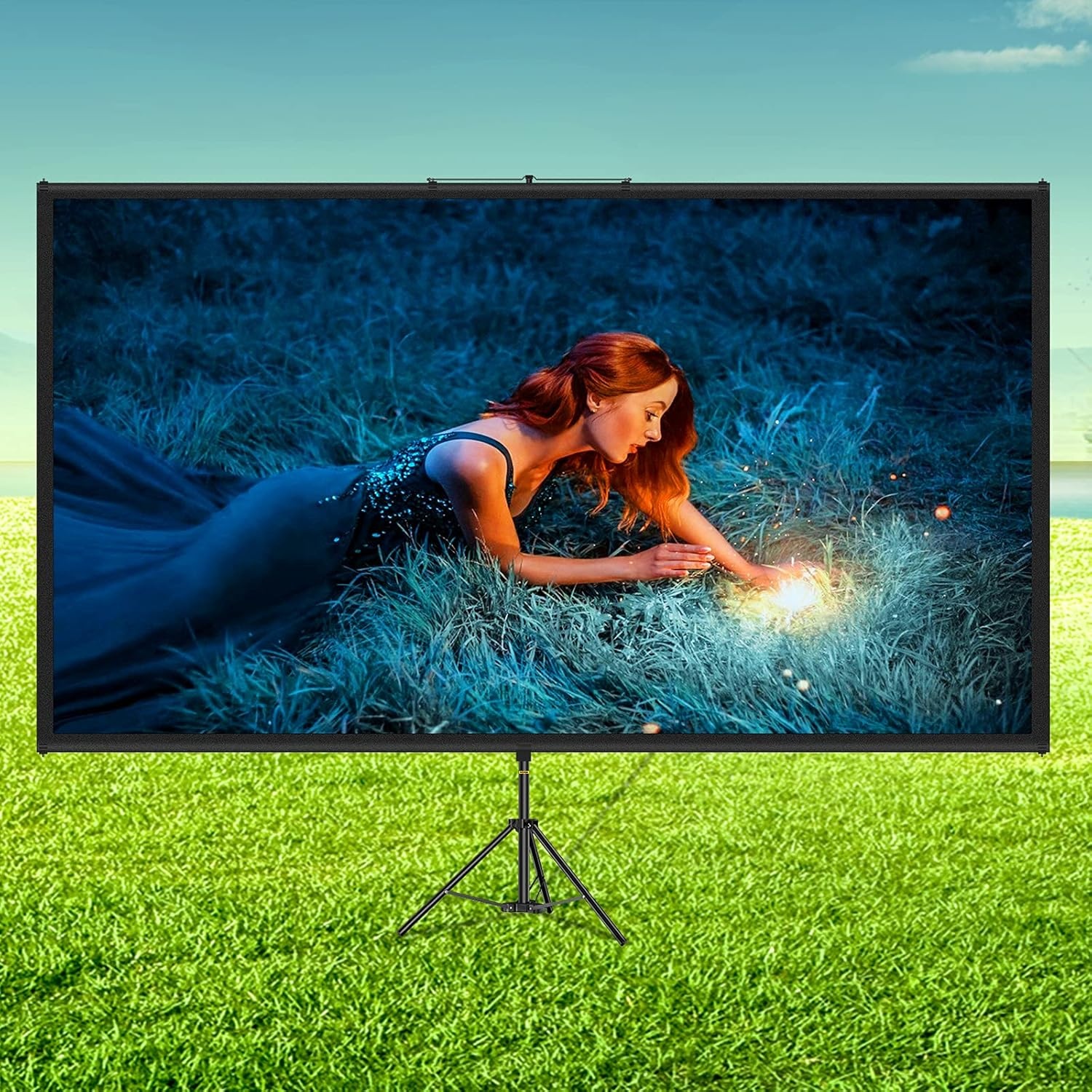 110" Projectiescherm met Statief | 4K HD | 33% Korting