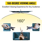 110" Projectiescherm met Statief | 4K HD | 33% Korting