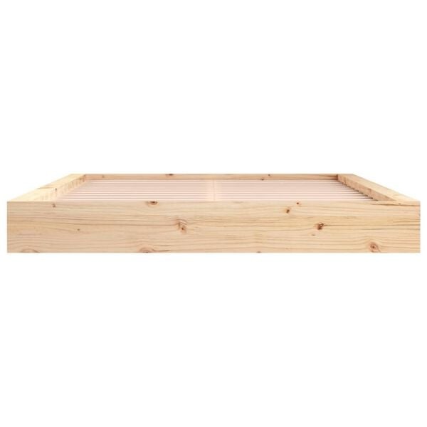 vidaXL Bedframe massief hout 180x200 cm