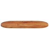 vidaXL Tafelblad ovaal 120x63,8,5 cm massief acaciahout