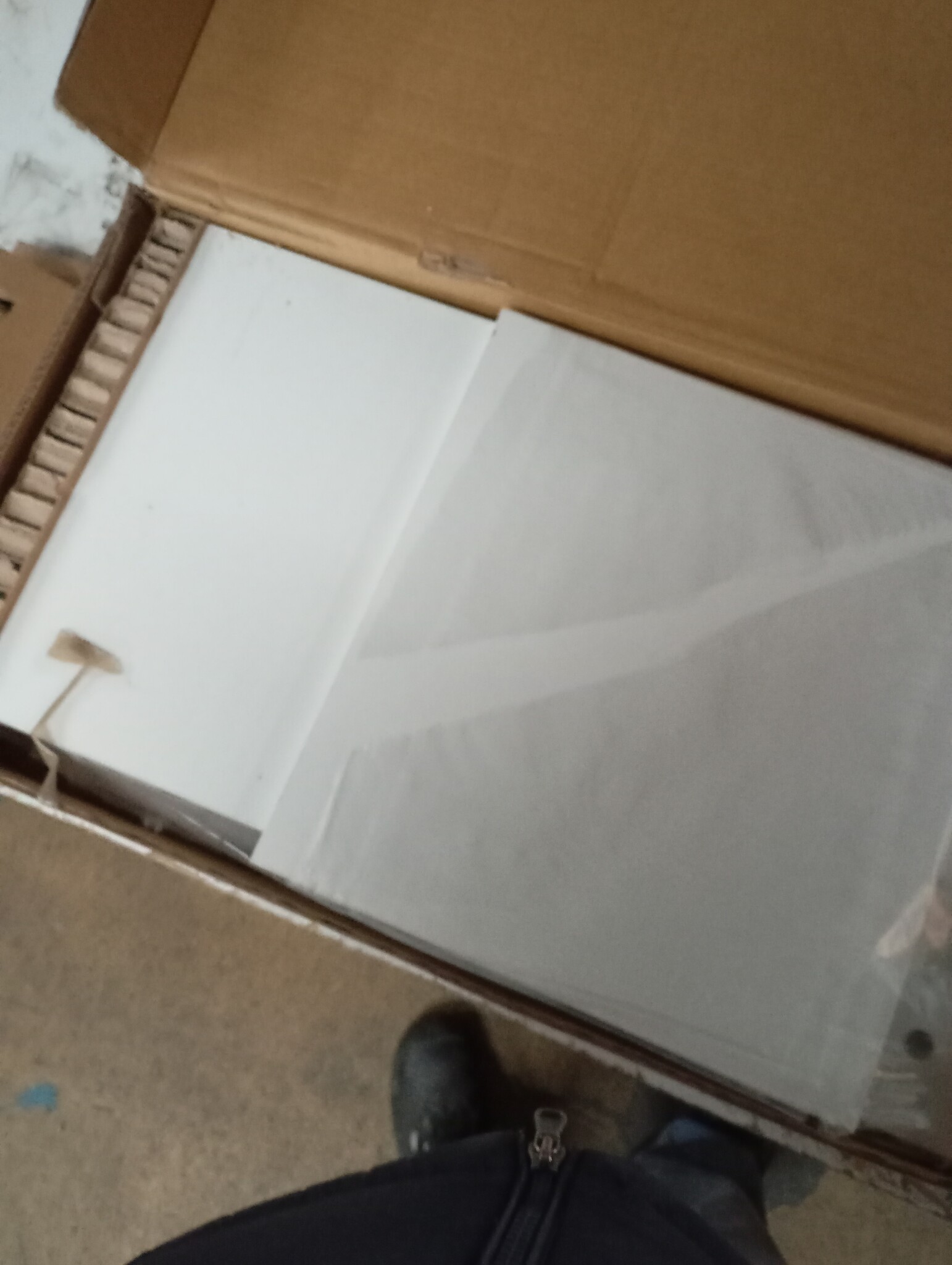vidaXL Nachtkastje 35x35x55 cm bewerkt hout hoogglans wit