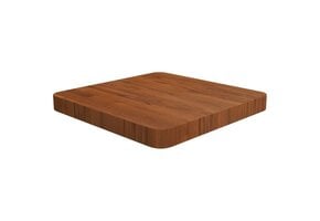 vidaXL Tafelblad 40x40cm Donkerbruin Eikenhout - 53% Korting!