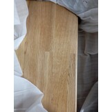 vidaXL Tafelblad vierkant 40x40x4cm behandeld eiken donkerbruin