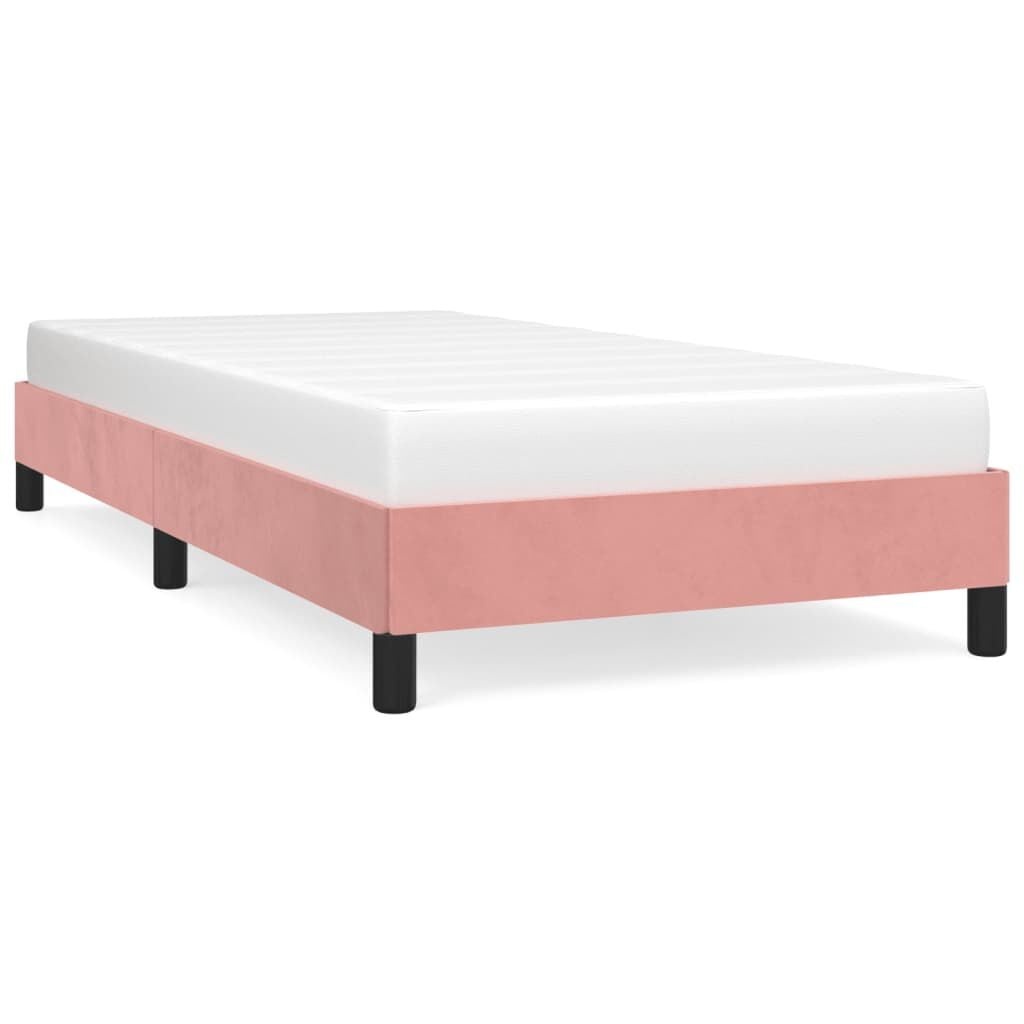 VidaXL Roze Fluwelen Bedframe 80x200cm - 34% Korting!