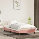 VidaXL Roze Fluwelen Bedframe 80x200cm - 34% Korting!