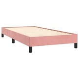 VidaXL Roze Fluwelen Bedframe 80x200cm - 34% Korting!