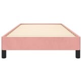 VidaXL Roze Fluwelen Bedframe 80x200cm - 34% Korting!
