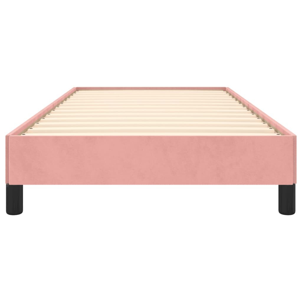 VidaXL Roze Fluwelen Bedframe 80x200cm - 34% Korting!